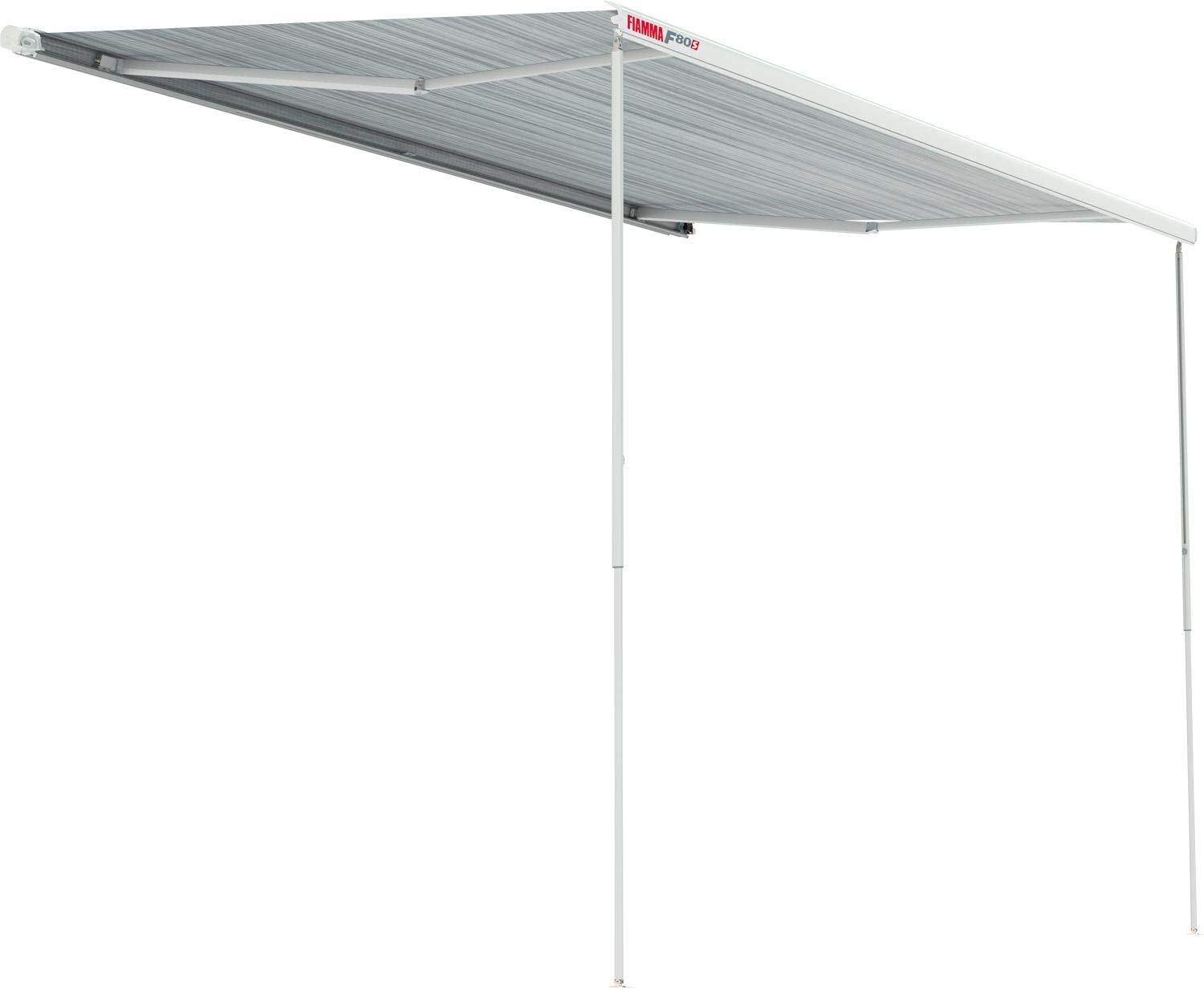 Fiamma Dachmarkise F80S weiß 425cm grau Markise Camping Sonnenschutz Wohnmobil Sonnendach Reisemobil Auto & Motorrad