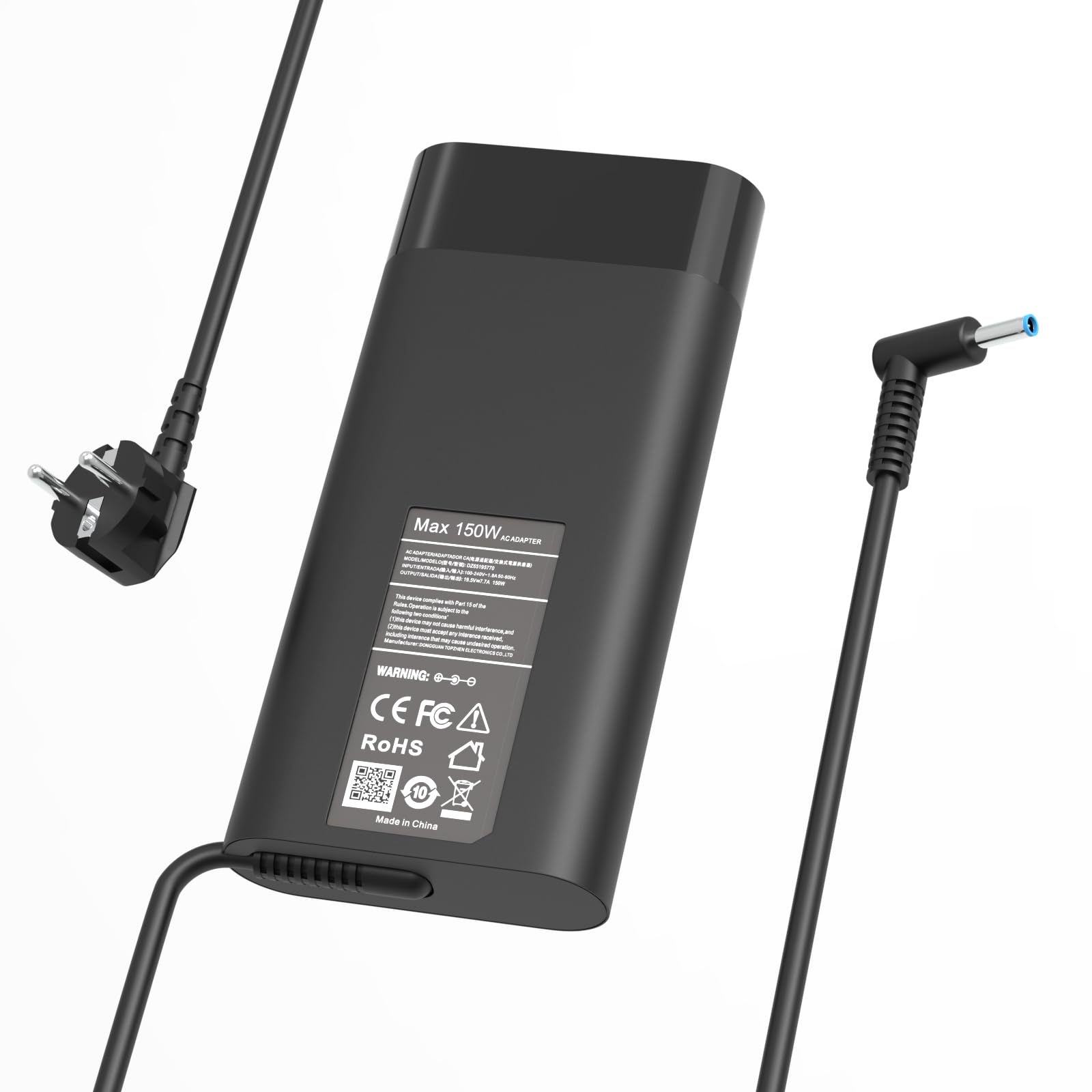 Alimentatore Originale HP 150W 19,5V 7,7A  4,5mm X 3mm Punta Blu 193015009738