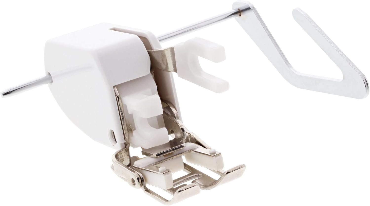 Even Feed Walking Foot with Guide - Universal Presser Foot for Quilting and Sewing Multiple Layers | Fits Low Shank Sewing Machines - Brother, Janome, Singer, and More - by Sewable