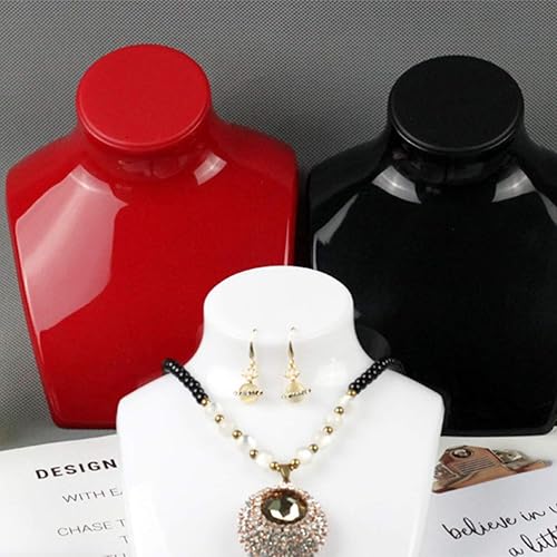 Miniatura 3 de Collar cadena joyería busto soporte de exhibición, collares exhibición collar maniquí, collar busto, joyería titular