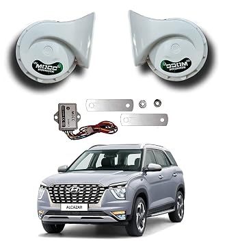 Auto Addict Car Mocc Horn (Set of 2 Pcs) for Hyundai Alcazar