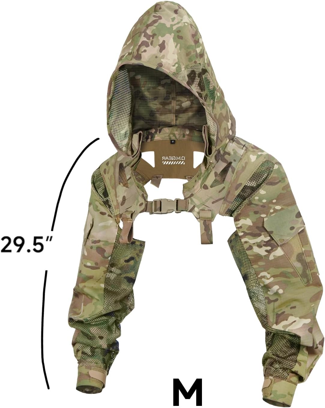 DMGEAR メンズタクティカルジャケット テクニカルコンバットロングスリーブシャツ 軽量通気性アウトドア用