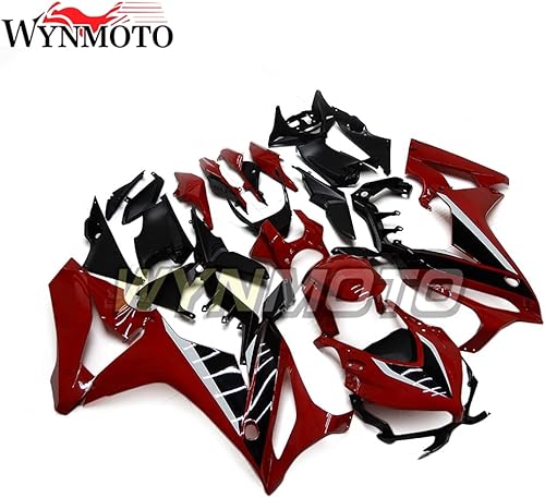 Miniatura 3 de WYNMOTO Carenados completos rojos y negros compatibles con Honda CBR650R 2019 2020 2021 Kit de carenado CBR 650R 19 20 21 CBR650R Kits de carenado