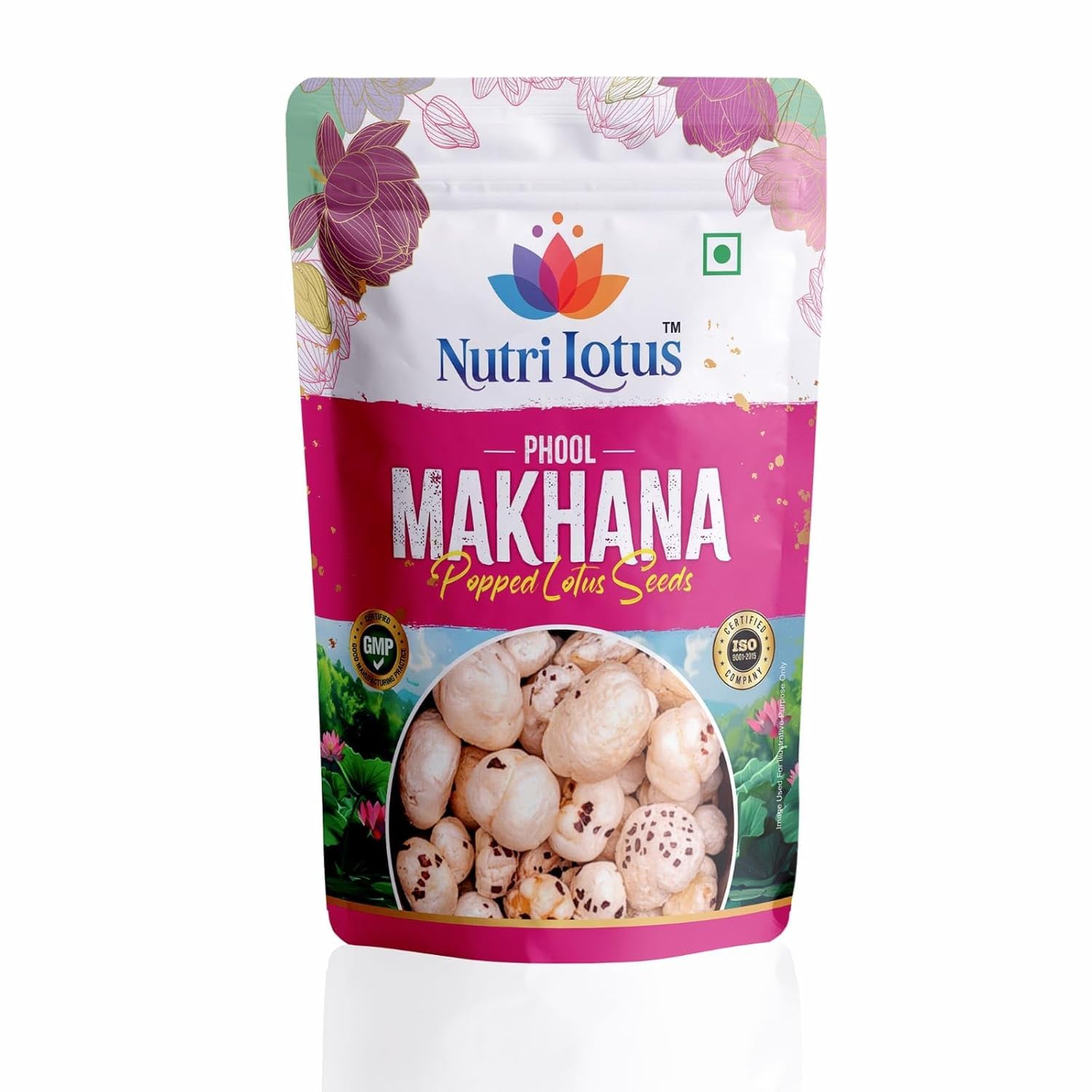NUTRI LOTUS Phool Makhana 200g Fit for Fasting | Crispy Foxnuts
