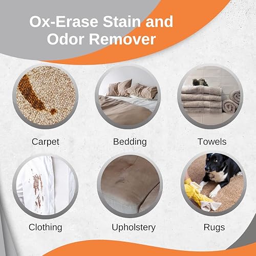 Miniatura 3 de Odorcide Limpiador concentrado para eliminar manchas de alfombras de orina para mascotas, removedor de manchas y olores de mascotas, eliminador de