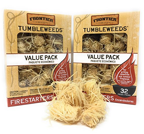 Royal Oak Enterprises LLC Tumbleweeds Firestarters Value Pack  Frontier 2 Pack