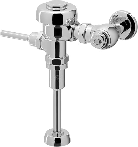 Miniatura 5 de Sloan Regal 186 - Flushometer manual expuesto, válvula de descarga manual de 0.5 GPF - Mango de descarga simple sin sujeción, conexión de accesorio
