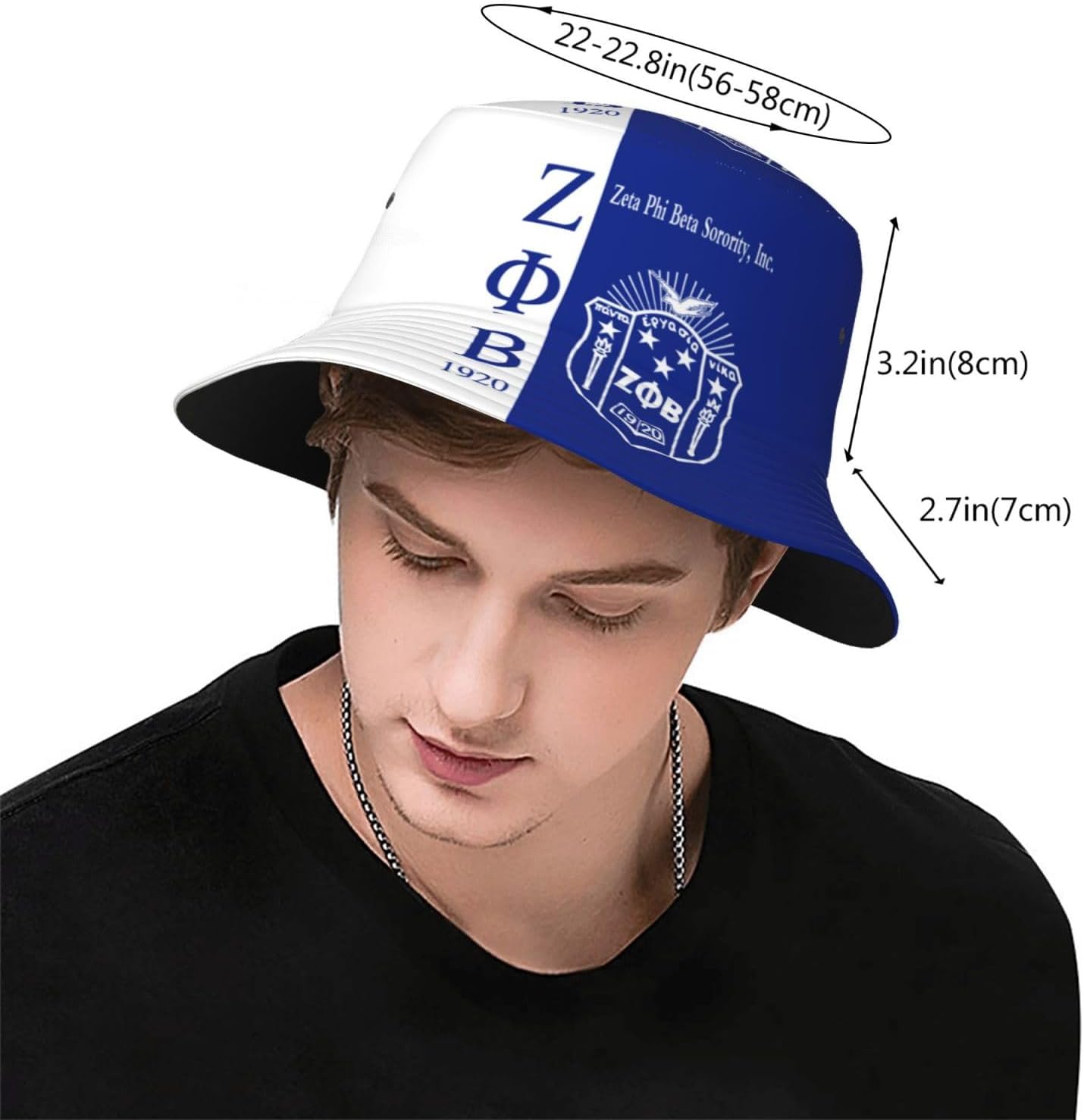 Bucket Hat Fashion Beach Sun Hat Lightweight Fisherman Hat for Men Women - Image 3