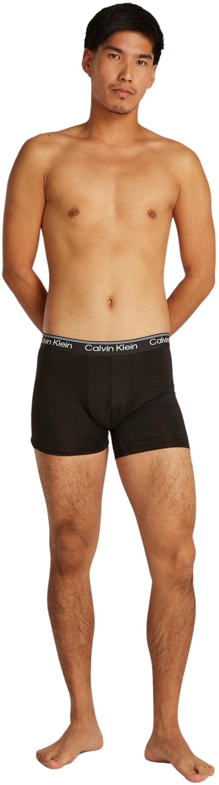 Calvin Klein Hombre Pack de 3 Calzoncillos bóxer Tejido elástico, Multicolor (B- Beau Bl, F Mauve, Saharah Sn WBS), S