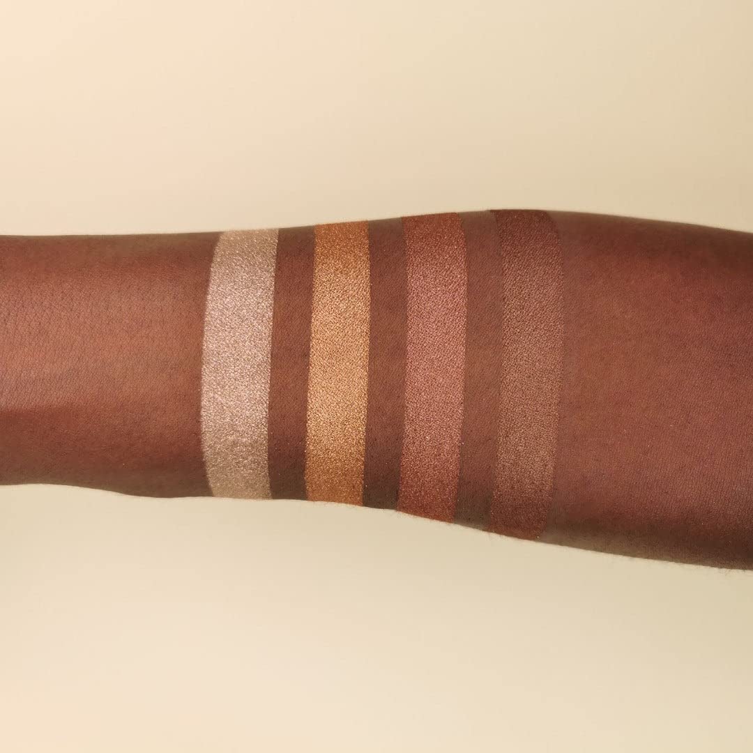 Revolution Pro- Goddess Glow Shimmer Brick Bronzer- Sublime (Peach-medium/olive skin tones) | Highly-Pigmented Powder | Easy-to-blend Formula, For a Silky and Luminous Effect | Cruelty Free -8 gm - Image 5 thumbnail