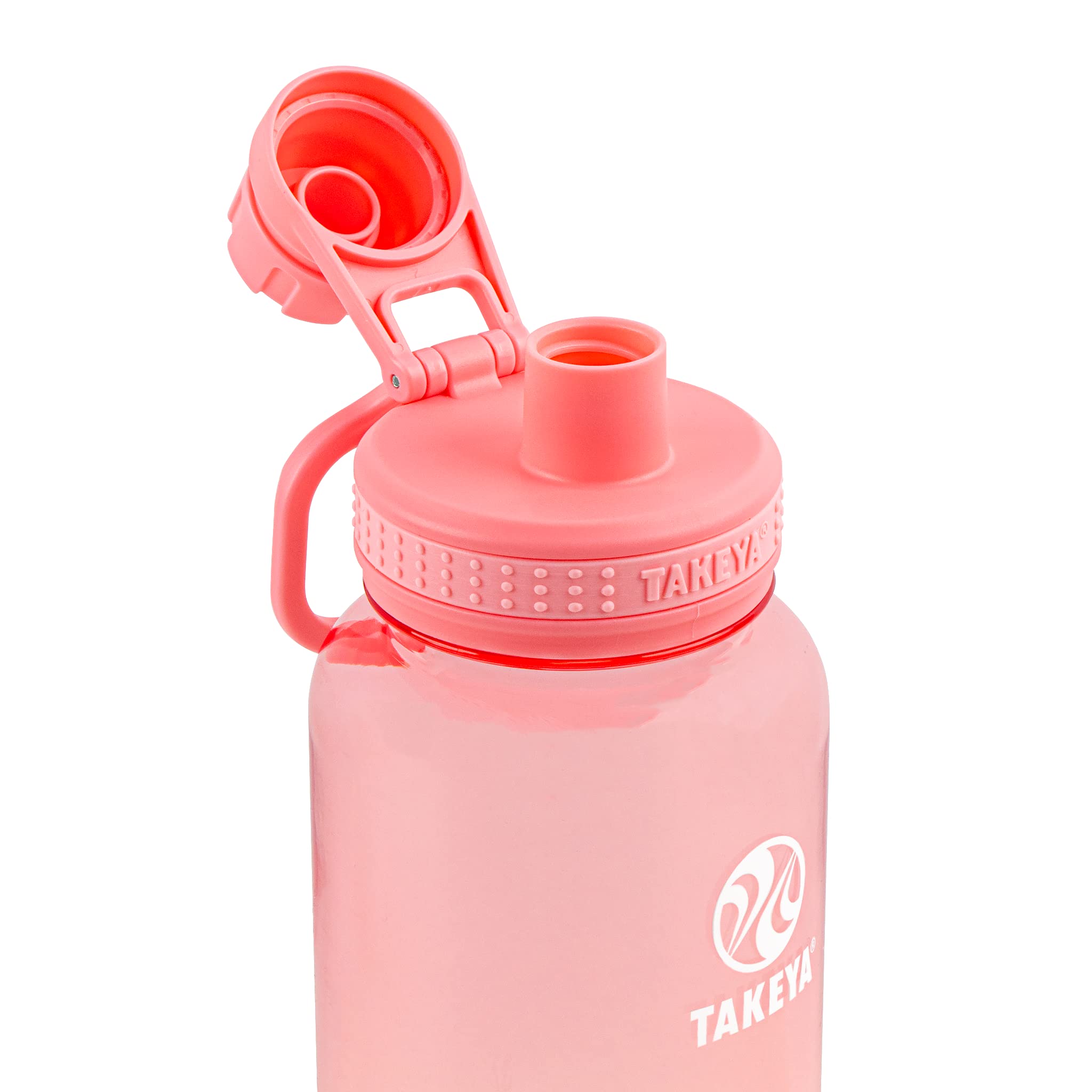 Takeya Tritan Sport Trinkflasche Mit Auslaufdeckel – 1,2 L, BPA-frei, Spülmaschinenfest & Auslaufsicher