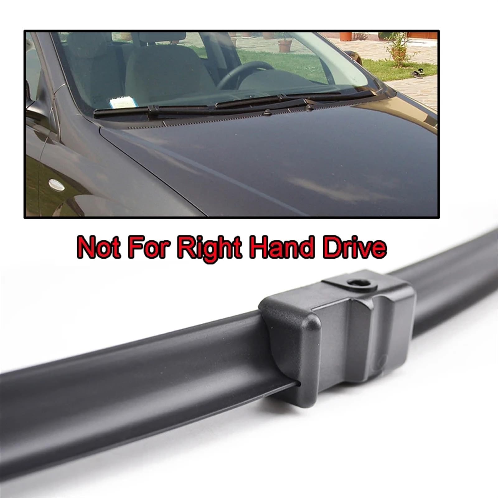 Limpiaparabrisas De Coche Compatible con Alfa para Romeo 159 2005 2006 2007 2008-2011 Limpiaparabrisas LHD Escobillas Delanteras Parabrisas Ventana 22"+18" Cepillo para Volante A La Izquierda