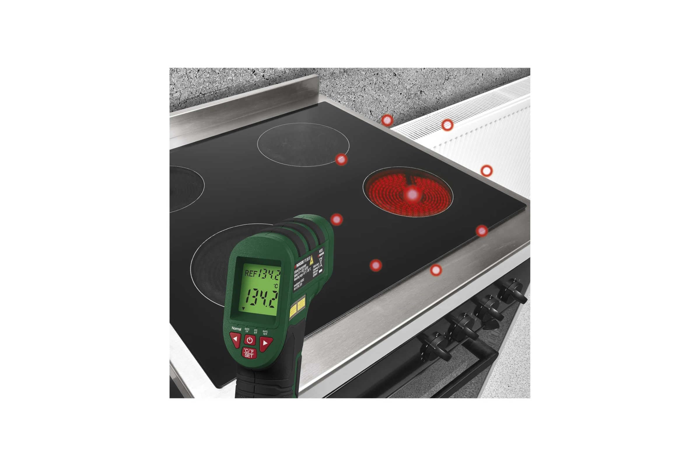Parkside Infrarot Temperaturmessgerät PTI 380 B1