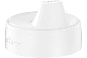 Lifefactory Waterproof, Leak-proof, BPA-free Straw Cap Replacement for 8-ounce Lifefactory Baby Bottles: White