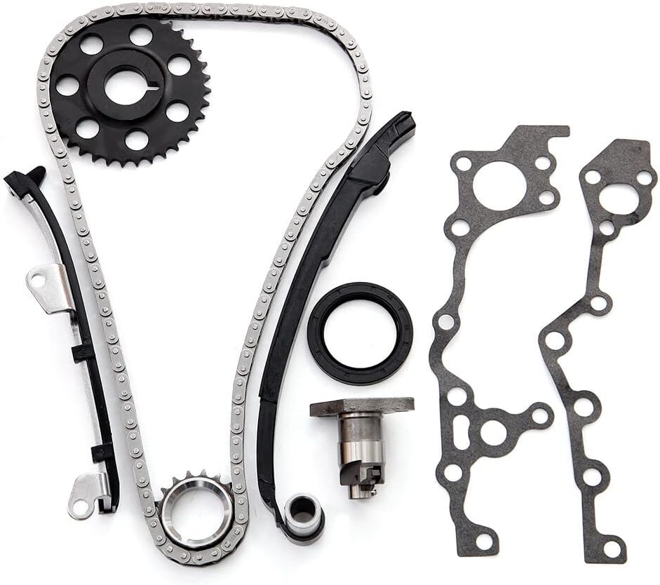 ECCPP Timing Chain Kit for 1995 1996 1997 1998 1999 2000 2001 2002 2003 2004 for Toyota For TACOMA 2.4L