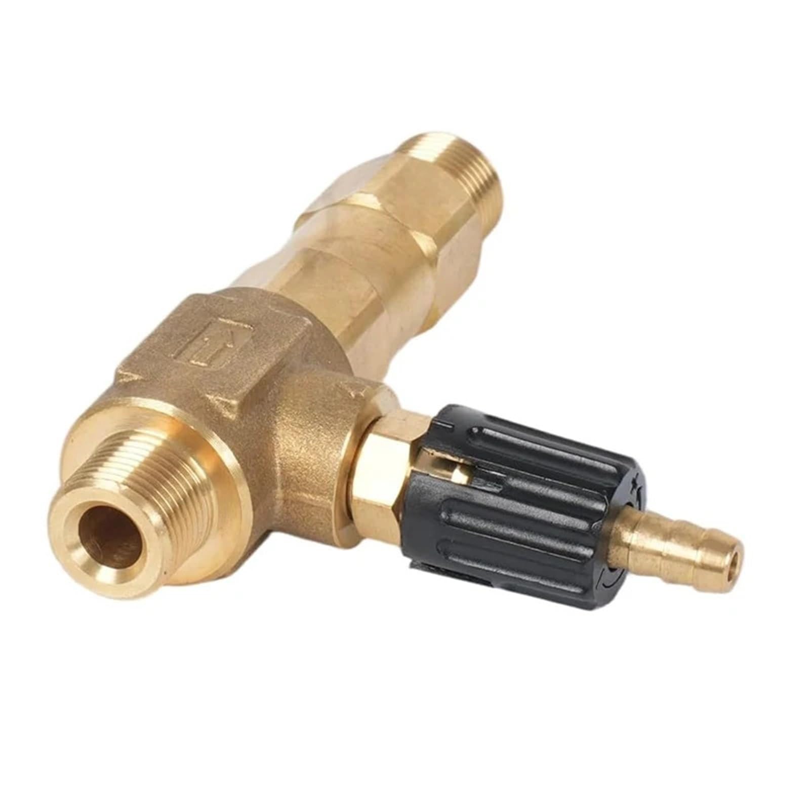 Iniettore Chimico N100811P della idropulitrice da 2-8 GPM for la Pompa Generale Idropulitrice Regolabile Iniettore a Valle Orifizio da 1,8 mm(1.4MM Orifice)
