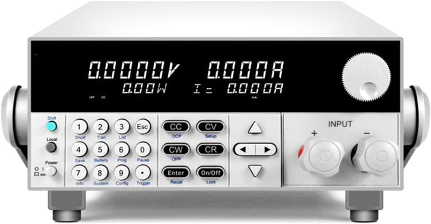 Battery Tester, IT8512A+ Short Circuit & Battery Test High Accuracy Resolution Programmable DC Electronic Load Tester 300W Load Line