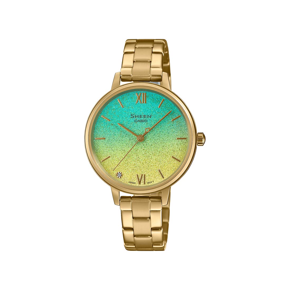 Casio Sheen Analog Multicolour Dial Women SHE-4548G-2AUDF (SH268) (B0B2K7JZMV) Amazon Price History, Amazon Price Tracker