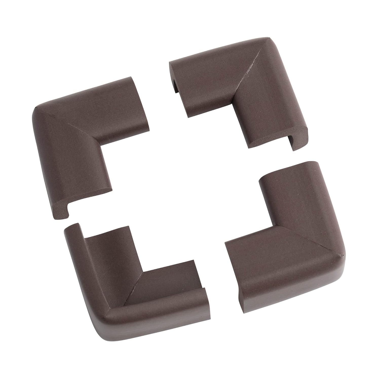 Prince Lionheart Corner Guards, Chocolate Brown : Furniture Corner Safety Bumpers : Baby