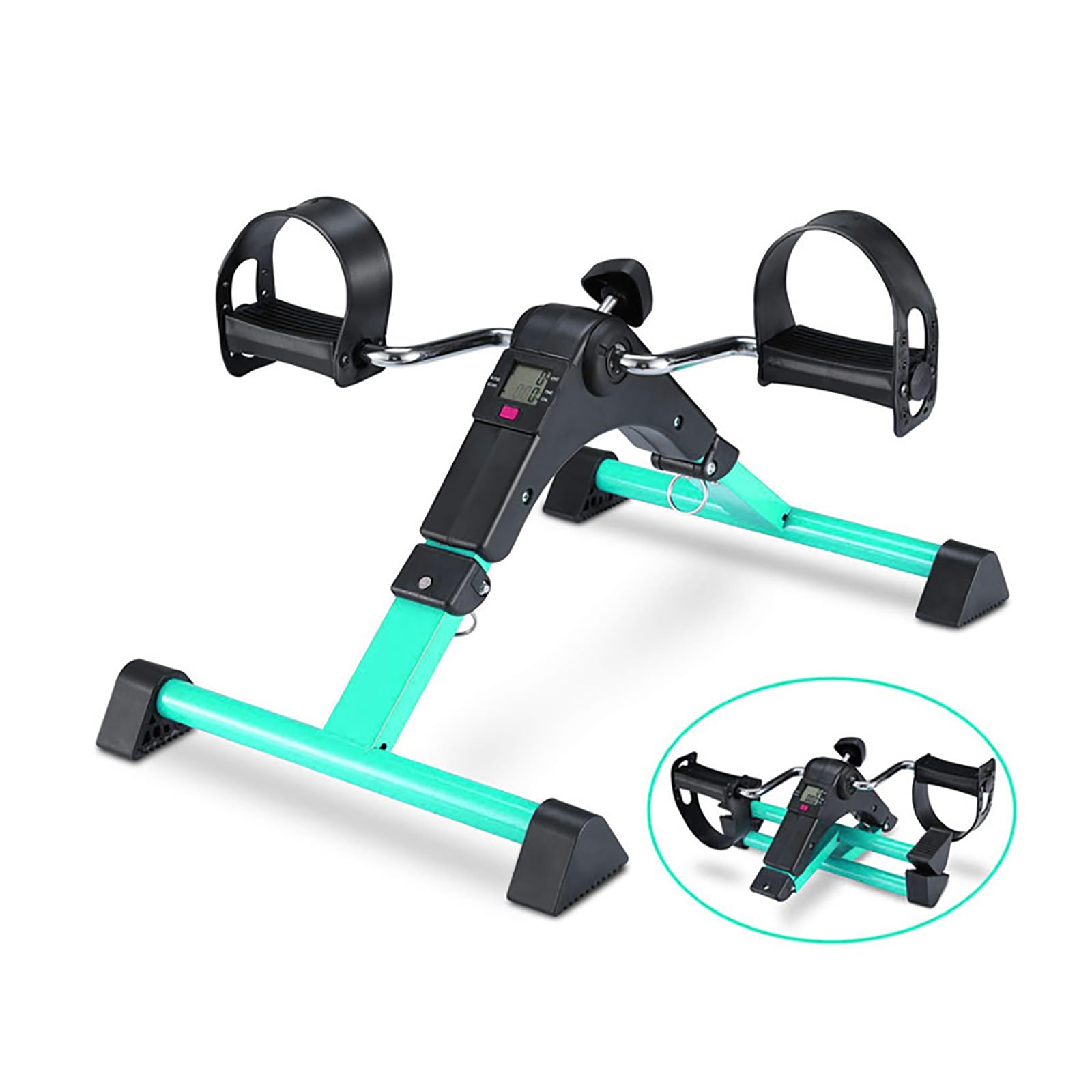 Amazon.co.jp: 小型ステッパー、ミニエアロバイクアンダーデスクバイク