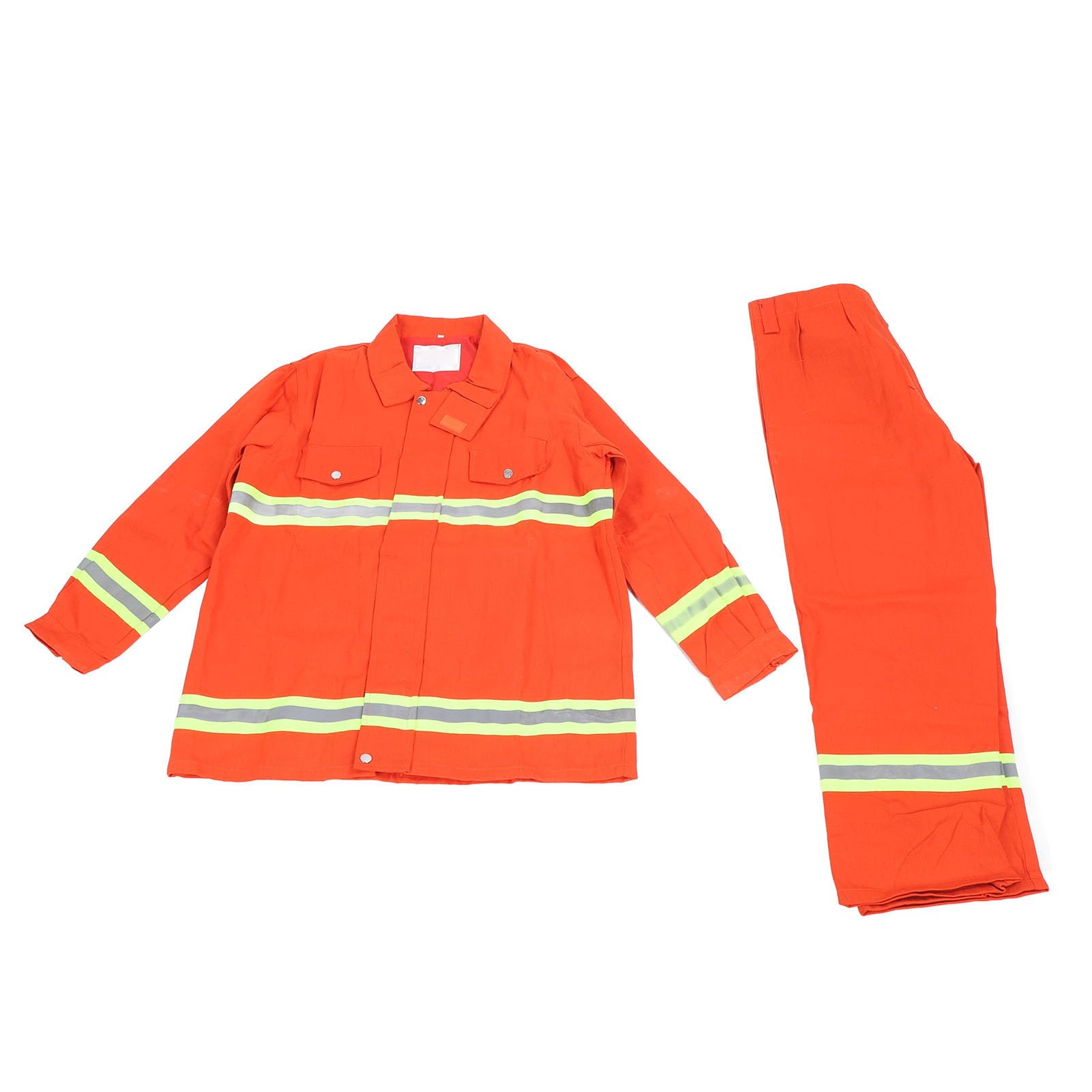 Dpofirs Mono Reflectante Ignífugo para Ropa de Trabajo de Seguridad contra Incendios, Protección Duradera para Entornos de Alto Riesgo, Opciones de Color de Material de Algodón Incluidas, (XL)