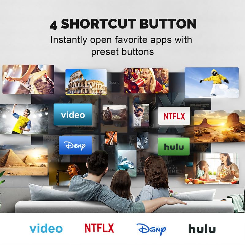 Image of Replacement Remote for All Fire Smart TV FireStick,TVs Stick (2nd /3rd Gen) and TVs Cube Model,for Insignia-Toshiba-Pioneer 3rd Gen Smart TV with Voice Search
