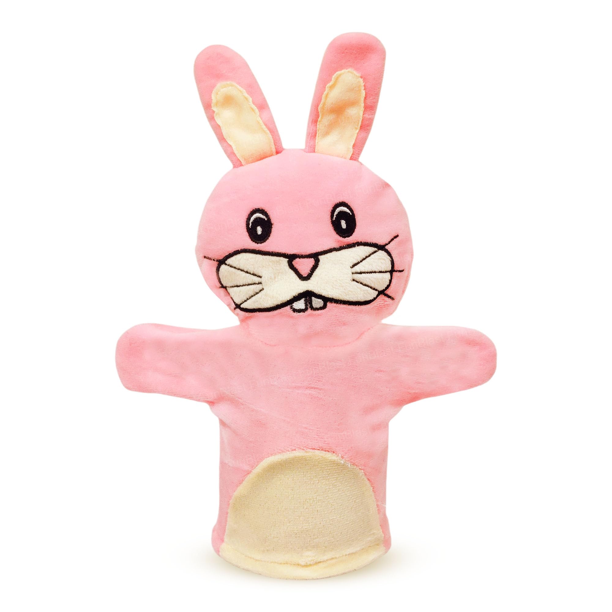 FunBlast Hand Puppets for Kids - Soft Puppet for Kid, Story Telling Puppet for Kids, Puppets Toy, Fun Play Learning Toys - Multicolor (Bunny)