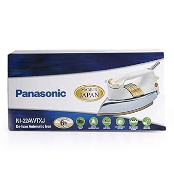 Panasonic 1000 Watt Iron with Deluxe Metal Cover (Multicolour)