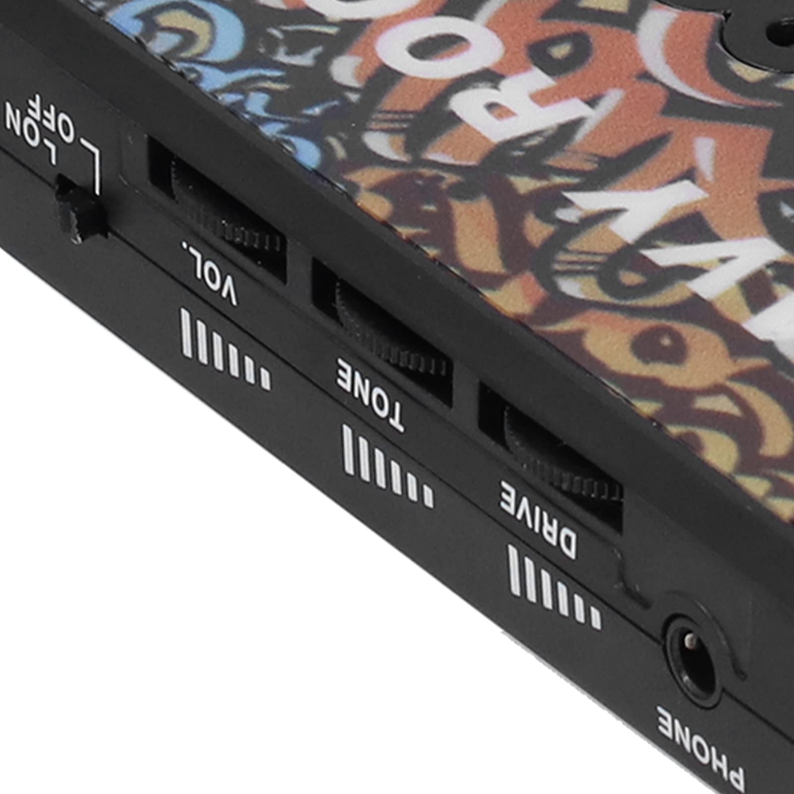 Gitarren-Kopfhörerverstärker, Mini Gitarrenverstärker tragbar USB-ladbar 20 Watt Leistung für Haus und Schlafzimmer