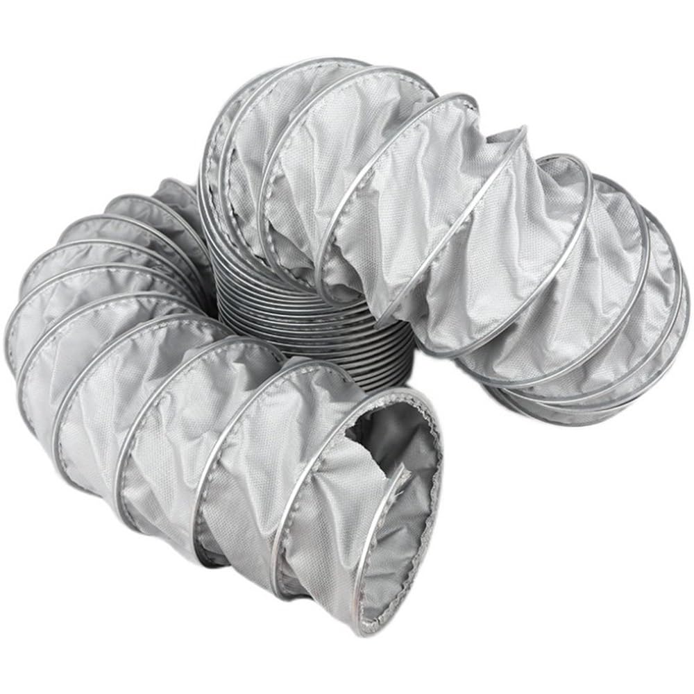 Manguera De Conducto Flexible 1 2 3 4 5 6 8 10m Tubo De Ventilación Manguera De Escape Para Ventilador Manguera De Conducto De Aire Hvac Resistente Al Calor(L 5m/(16.4ft),450mm(17 3/4"))