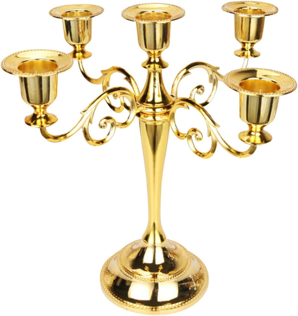 Iron Candlestick Holder 5/3Arms Candle Stand Home