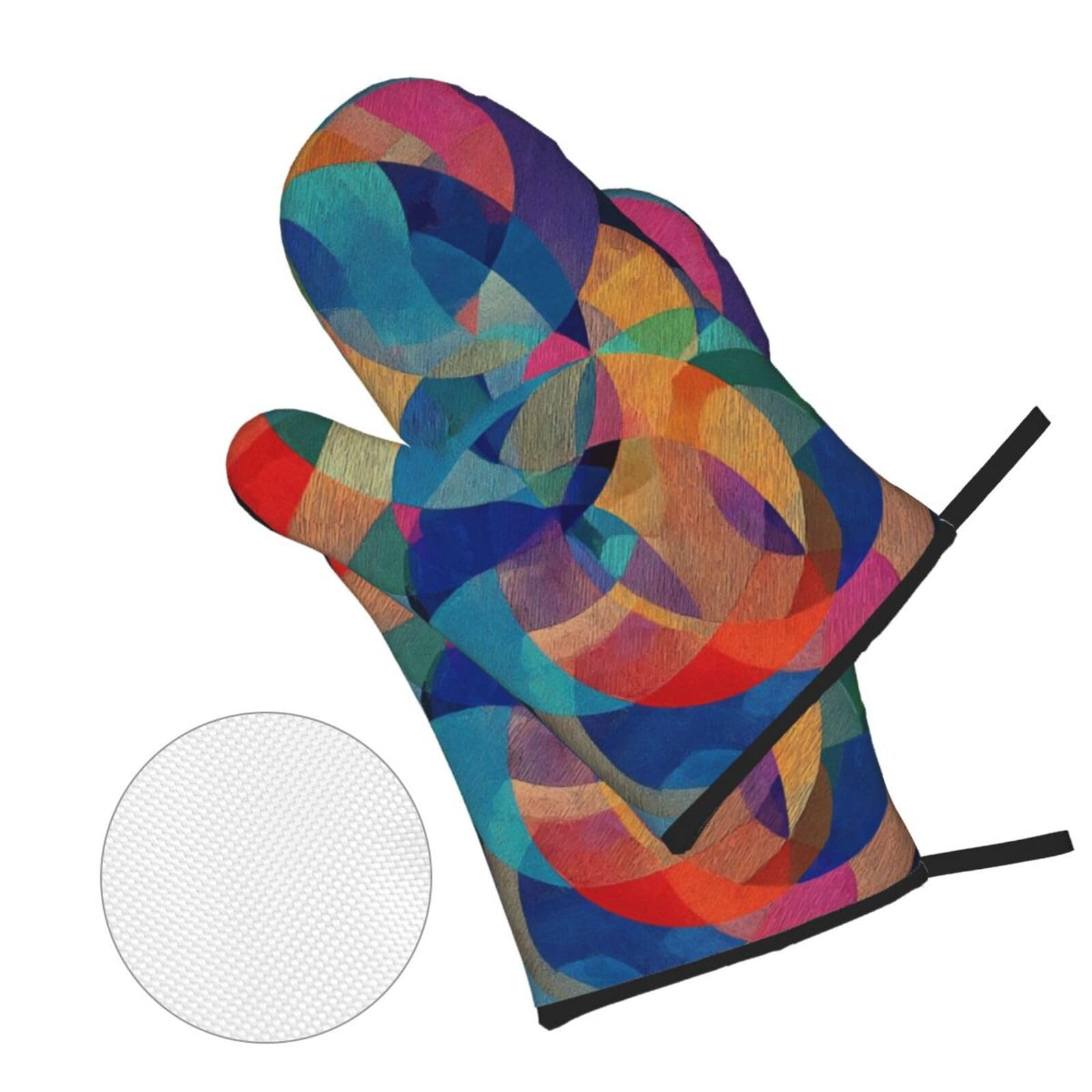 Guantes Barbacoa Azul Verdoso Mate Manoplas Horno Almohadillas Aislantes Juego De 4 - Acolchado Resistente al Calor, Flexible,Cocina multipropósito