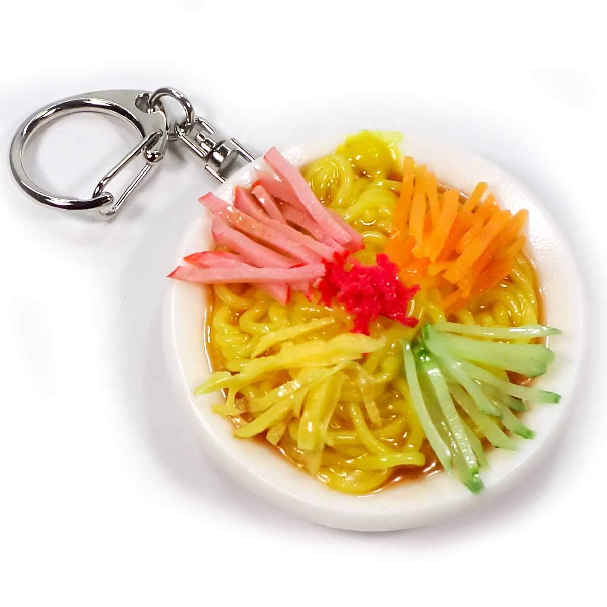 Amazon.co.jp: 食品サンプルキーホルダー 冷し中華 293K : ファッション