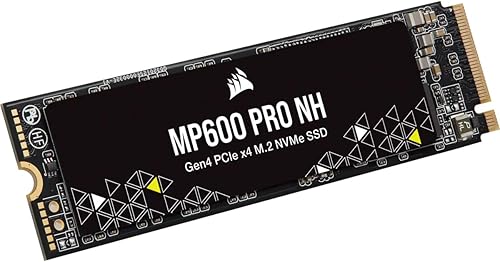 Miniatura 5 de Corsair MP600 PRO NH 4TB PCIe Gen4 x4 NVMe M2 SSD  TLC NAND de alta densidad  M2 2280  Compatible con almacenamiento directo hasta 7000 MBseg sin
