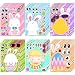 Easter Stickers - DIY Happy Easter Egg Bunny Sticker for Kids, Easter Crafts Stickers Kids Game Toys Gift Party Favor Supplies(24 Sheets)