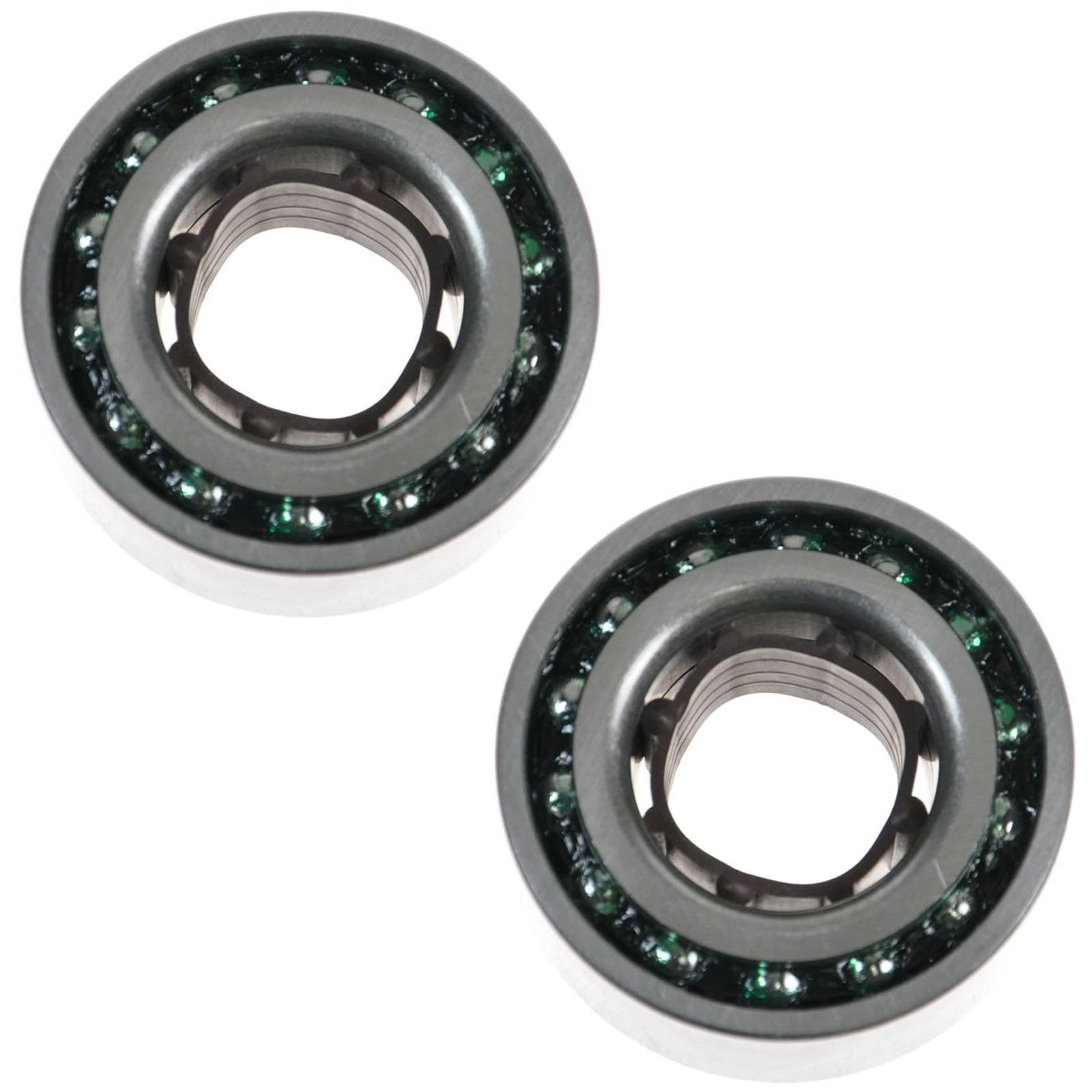 Front Wheel Hub Bearing Pair Set of 2 Compatible with Metro Firefly Compatible withsa Swift-picture-29