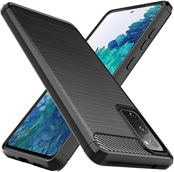 Osophter for Galaxy S20 FE Case,Samsung S20 FE 5G Case Shock-Absorption Flexible TPU Rubber Protective Cell Phone Cover for Samsung Galaxy S20 FE 5GBlack
