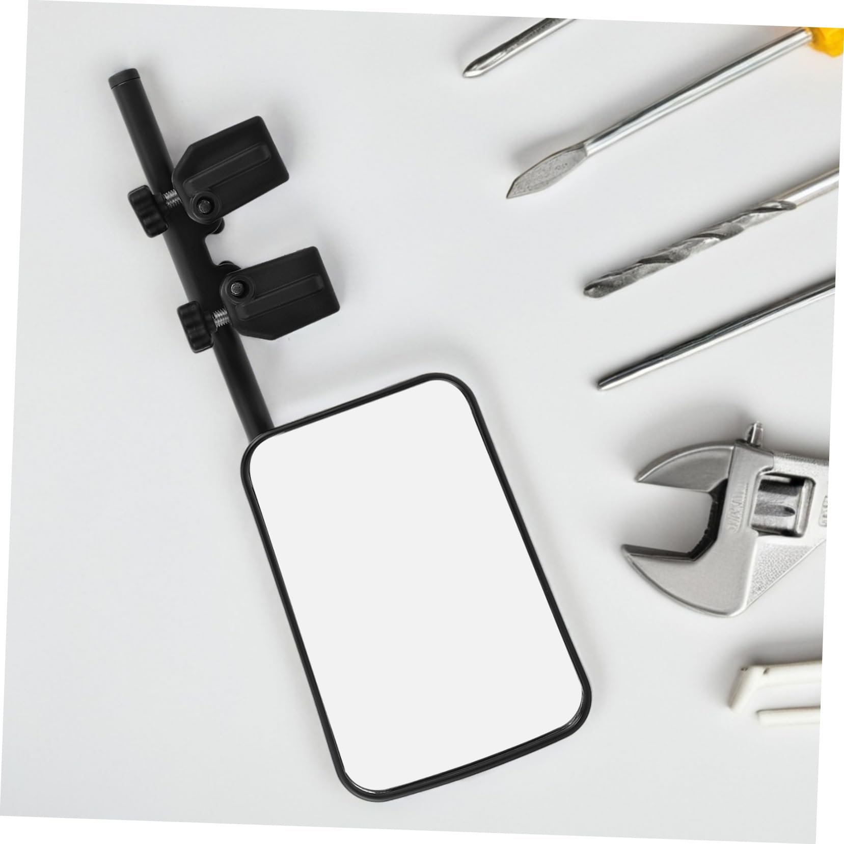 Ciieeo 2piezas Espejos Retrovisores De Camioneta Clip Extensores De Espejo Para Remolque De Rv y Autocaravana Ampliar Campo De Visión Para Seguridad Carretera