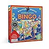 eeBoo: United States Geography Bingo Game, for 2 to 6 Players, Includes 6 Game Cards, 84 Playing Cards, & Drawstring Bag, for Ages 5 and up