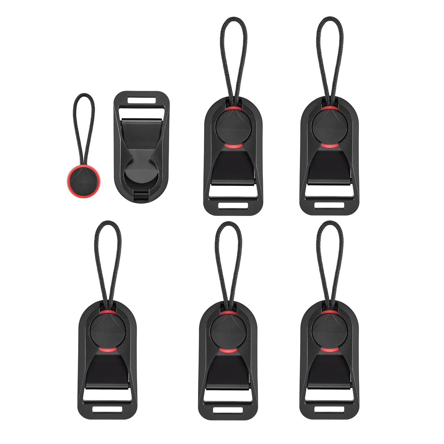 6 Pcs Camera Strap Combo - Neck & Wrist Strap Quick Release, Strap Buckle