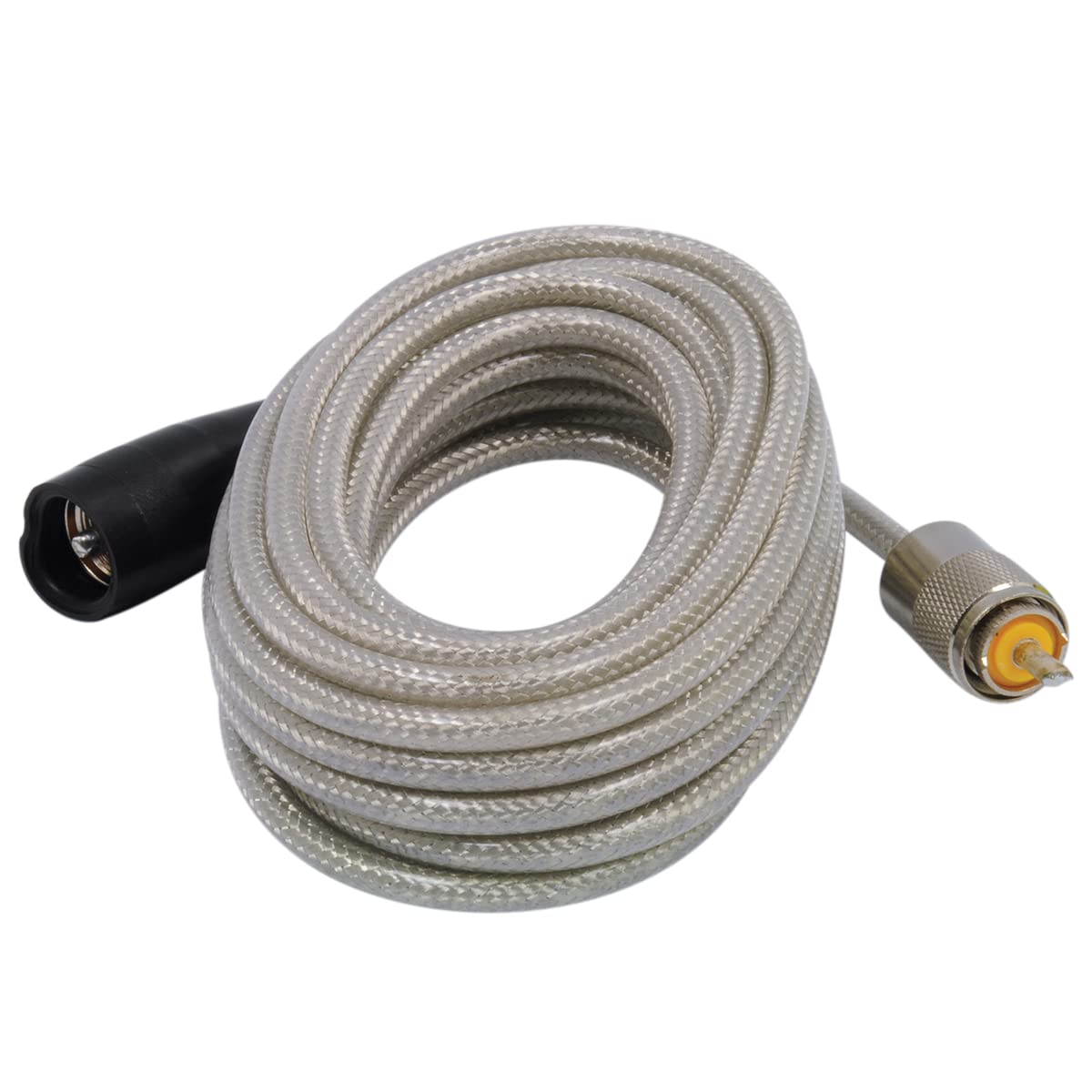 Wilson Antena 305-820 5,5 m kabel koncentryczny ze złączami PL-259 antena CB Mini 8 kabel, przezroczysta