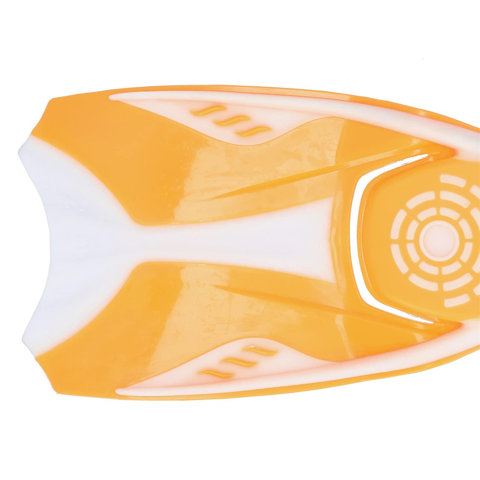 Aletas de natación Ajustables con Correas de Ajuste rápido para Snorkel y Buceo, cómodas Aletas de Buceo de talón Abierto con Hoja Larga para una propulsión eficiente