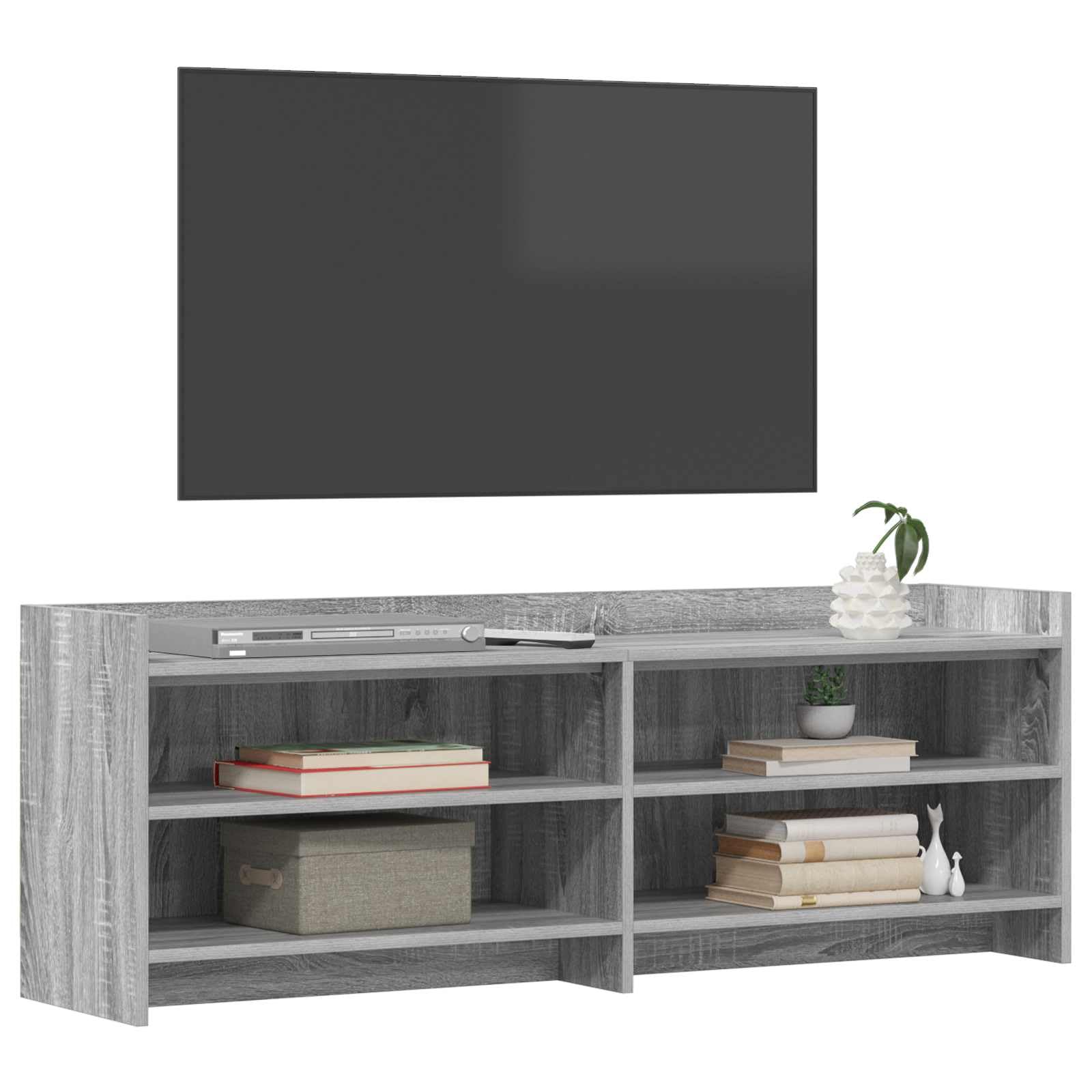 Mobile TV 135 x 33 x 47 cm, grigio Sonoma, in legno