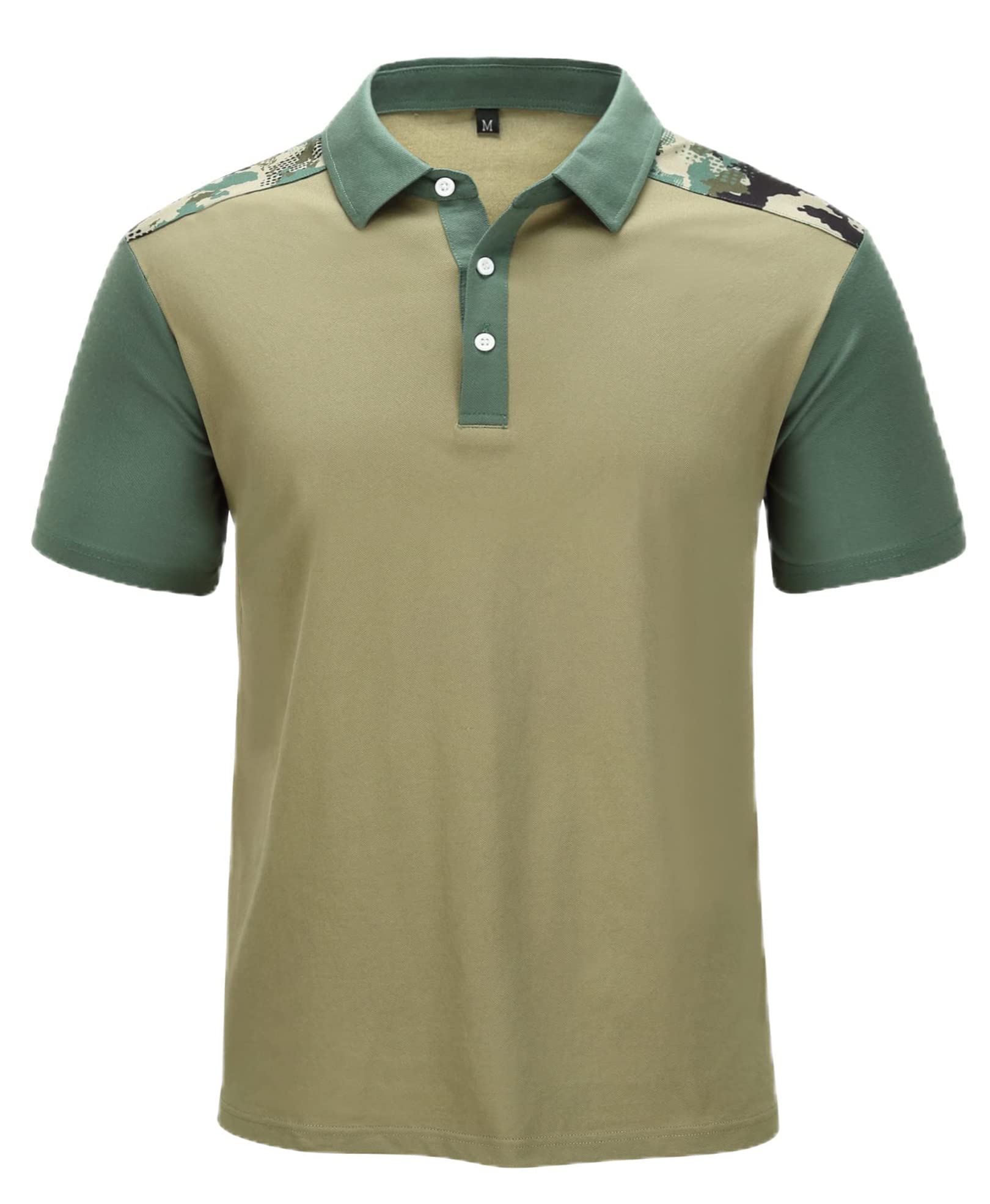 V VALANCH Polo da golf da uomo, a maniche corte, traspirante, stile casual e sportivo | Tessuto piqué leggero, traspirante, flessibile, per tennis, golf, casual, business, sport all'aria aperta estivi
