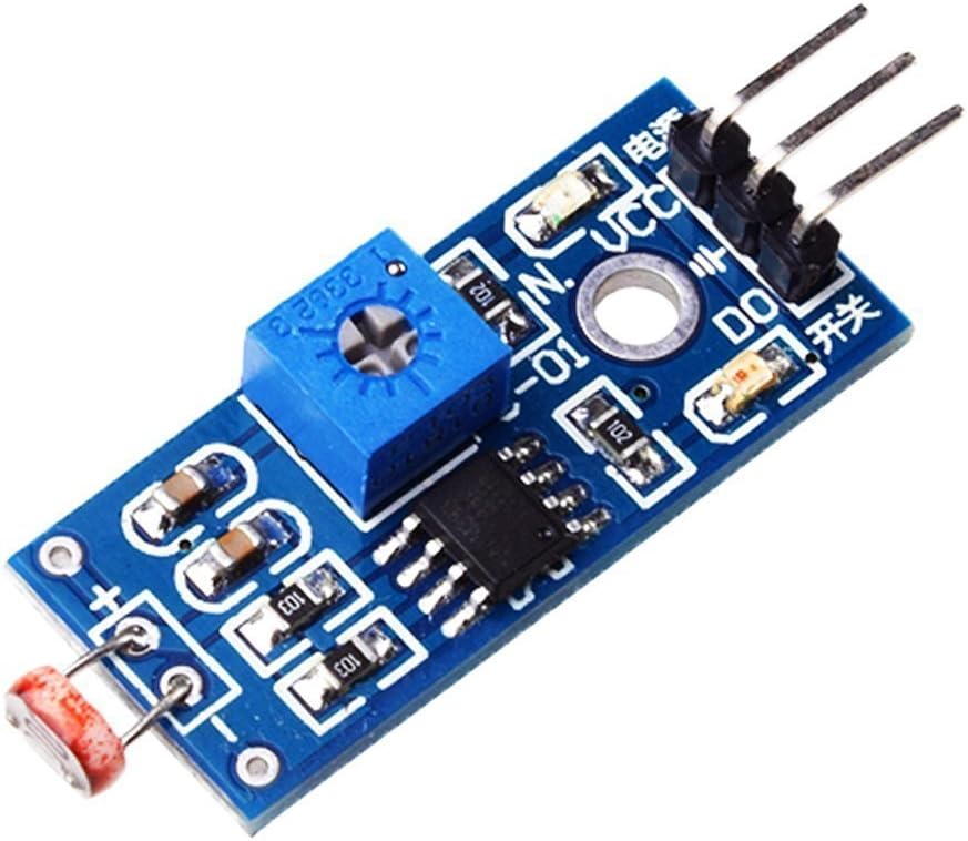 DollaTek 10Pcs Digital Light Intensity Sensor Module Photo Resistor Photoresistor Compatible with Arduino UNO - Image 4