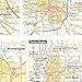 Rand McNally Easy to Fold: Indiana State Laminated Map