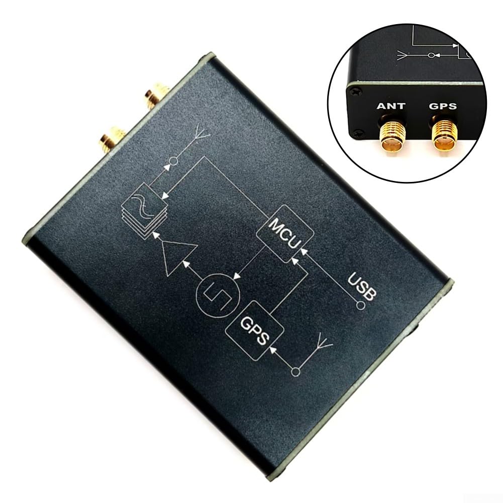 SI5351-WSPR-Sender mit TCXO-Stabilisierung und GPS-gestützter automatischer QTH-Positionierung, 23 dBm Ausgangsleistung, 1–30 MHz, für Kurzwellen-QRP-Betrieb und Weak Signal (WSPR BEACON beacon)