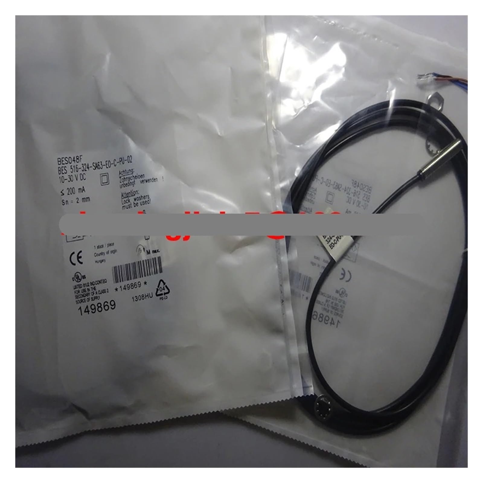 Tpkmvgap One Color 1Pcs Sensor Bes0286 Bes516-209-Bo-E-05 Proximity Switch