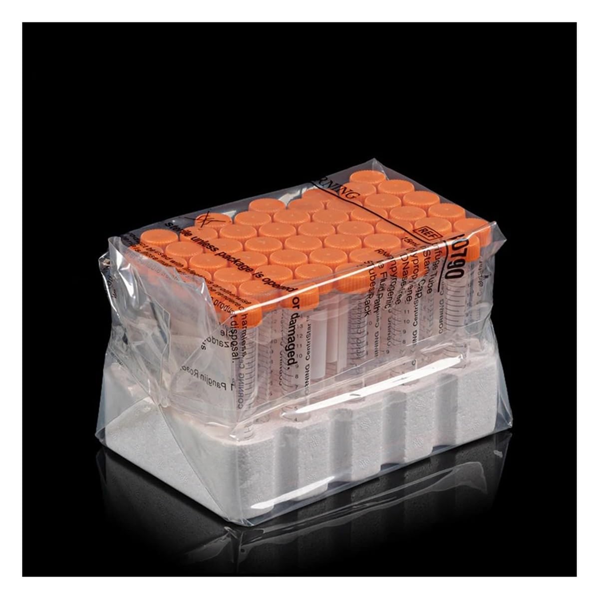 Attrezzature e forniture di laboratorio Provette for centrifuga da 15 ml, provette coniche in plastica 50 con tappo a vite graduato for laboratorio