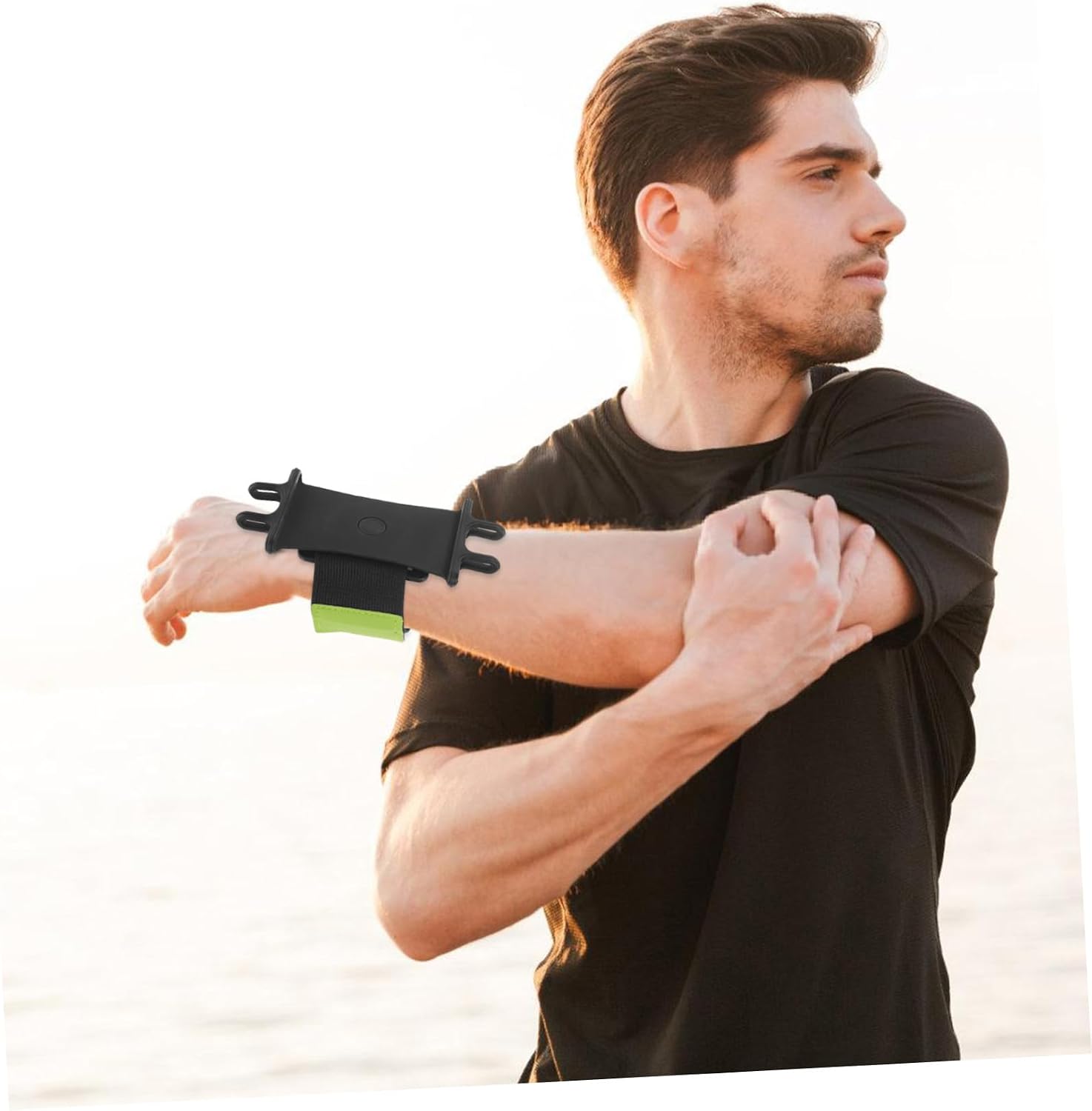 Toddmomy Rotatable Sports Armband Phone Arm Bag for Running Outdoor Fitness, Adjustable Mobile Phone Holder Compatible with Smartphones